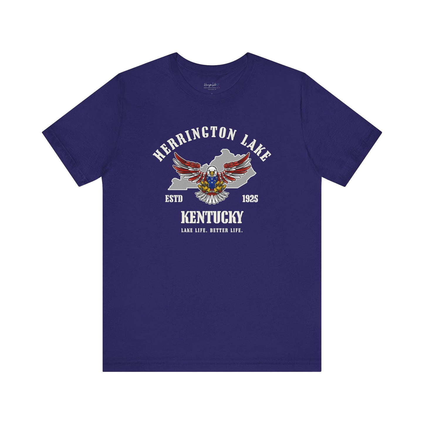 "Screaming Eagle" Herrington Lake Patriots Collection Jersey Knit Cotton Tee