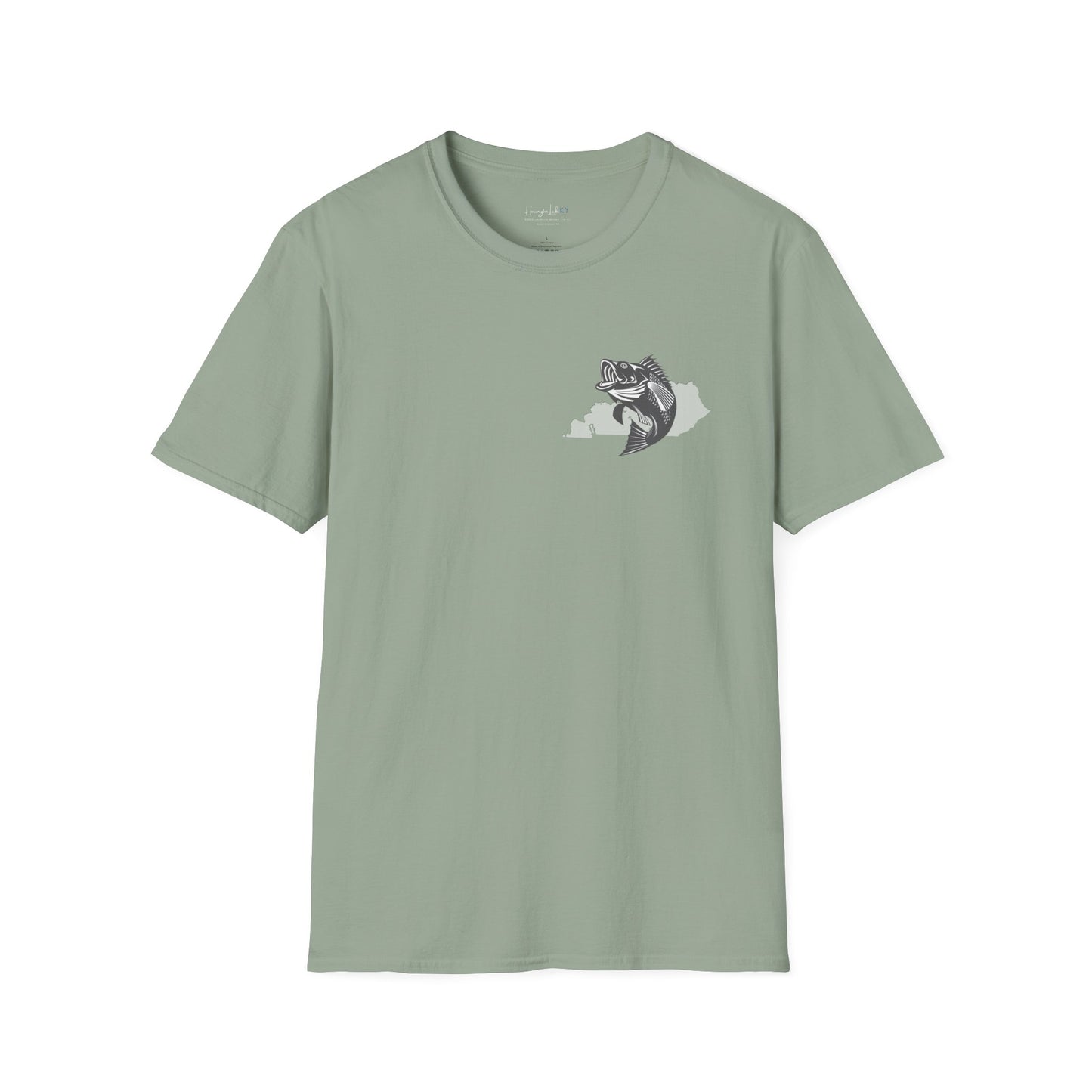 HLKY Bass Club Soft Ringspun Cotton Double-Sided Tee