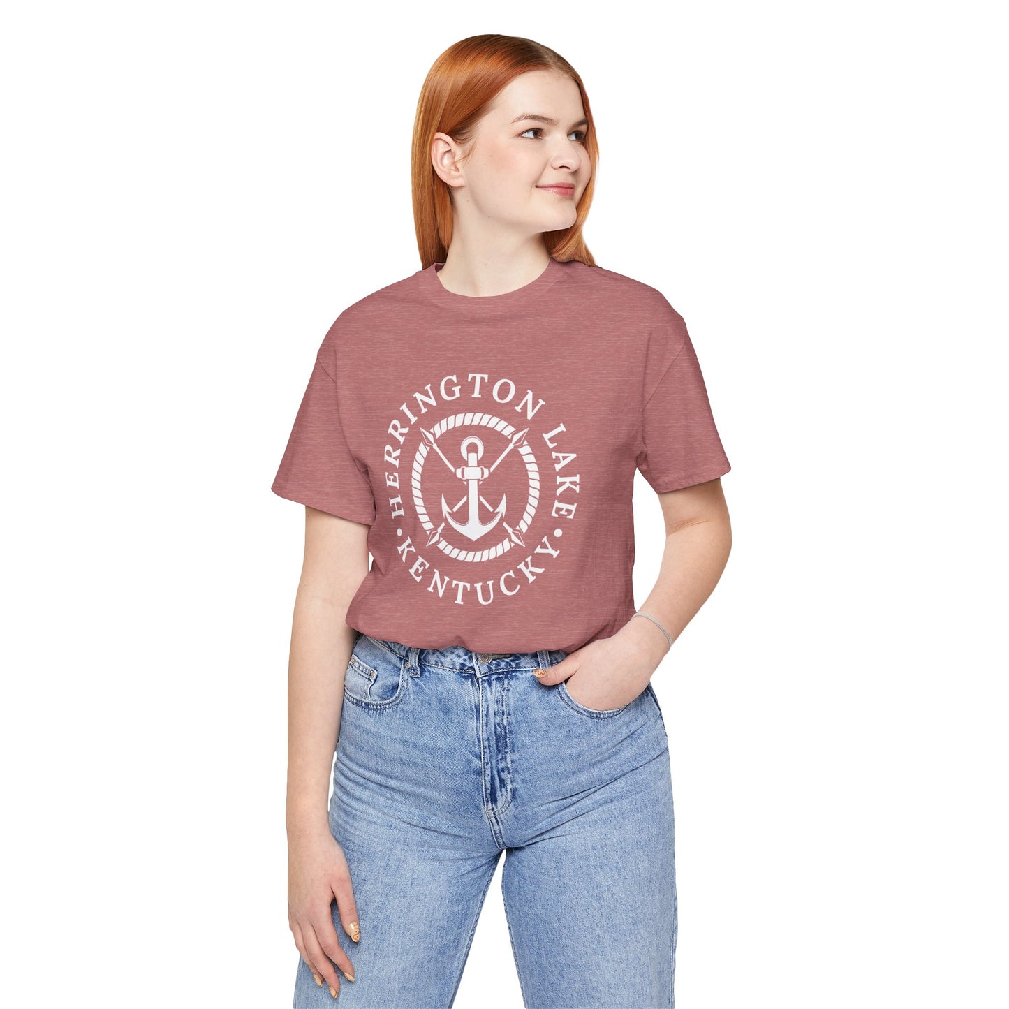 Herrington Lake Nautical Collection Anchor Jersey Knit Tee