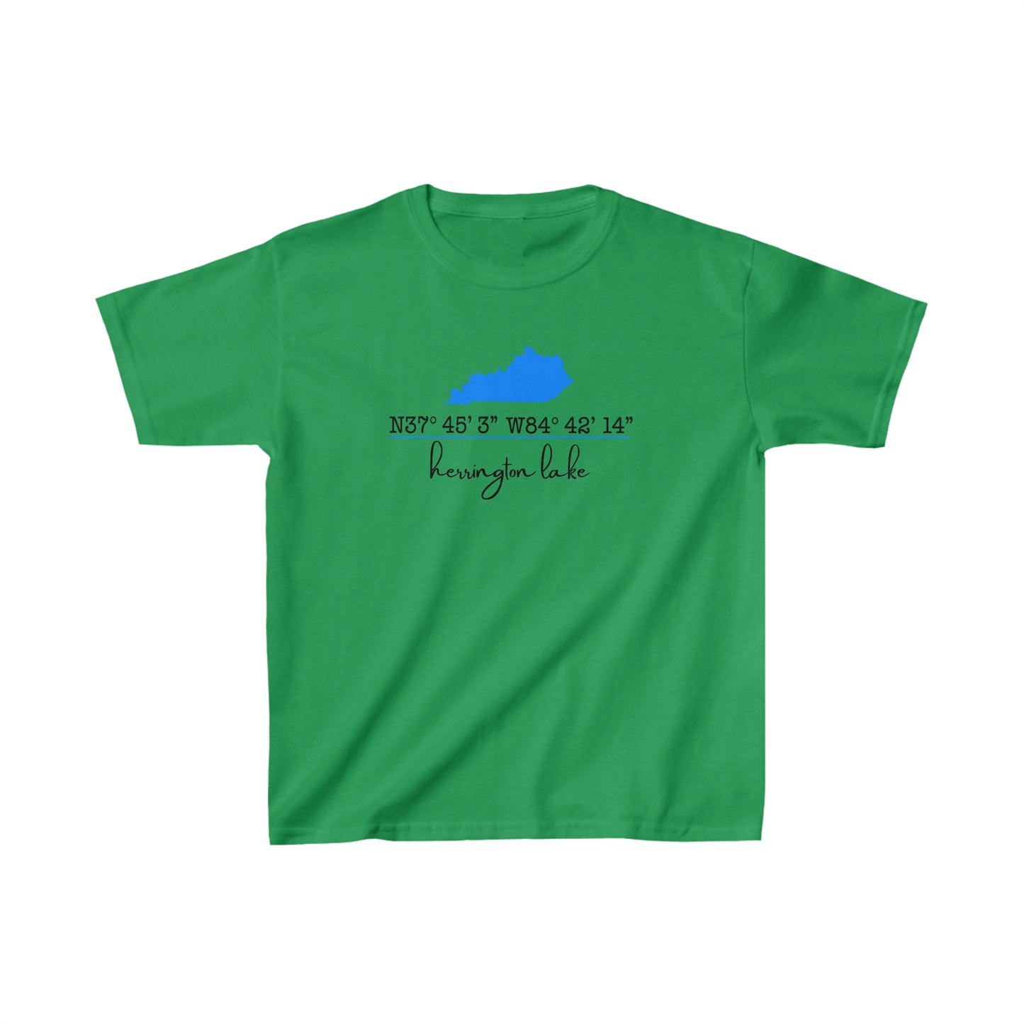Kids Herrington Lake Coordinates Basic Cotton™ Tee