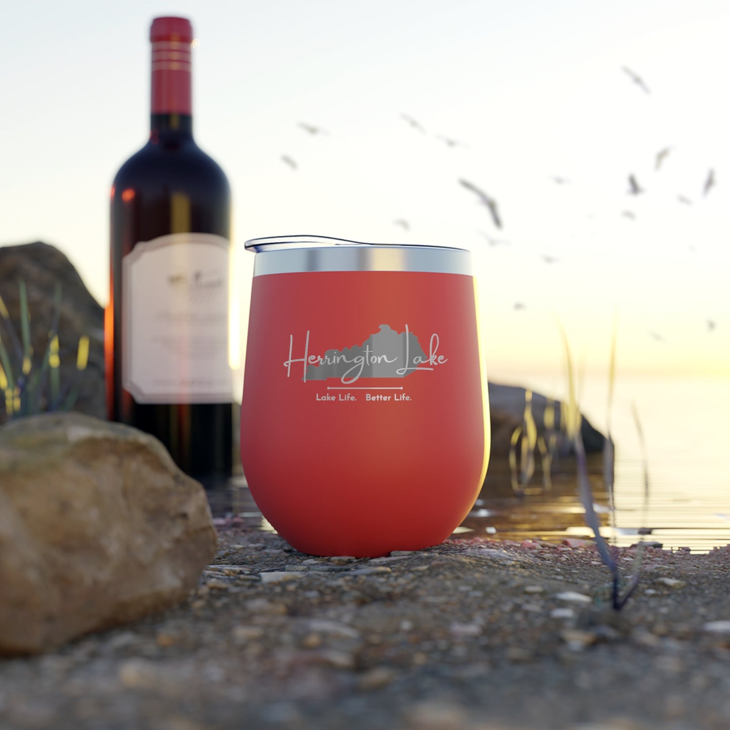 Herrington Lake Signature Collection Copper Vacuum Insulated Cup, 12oz