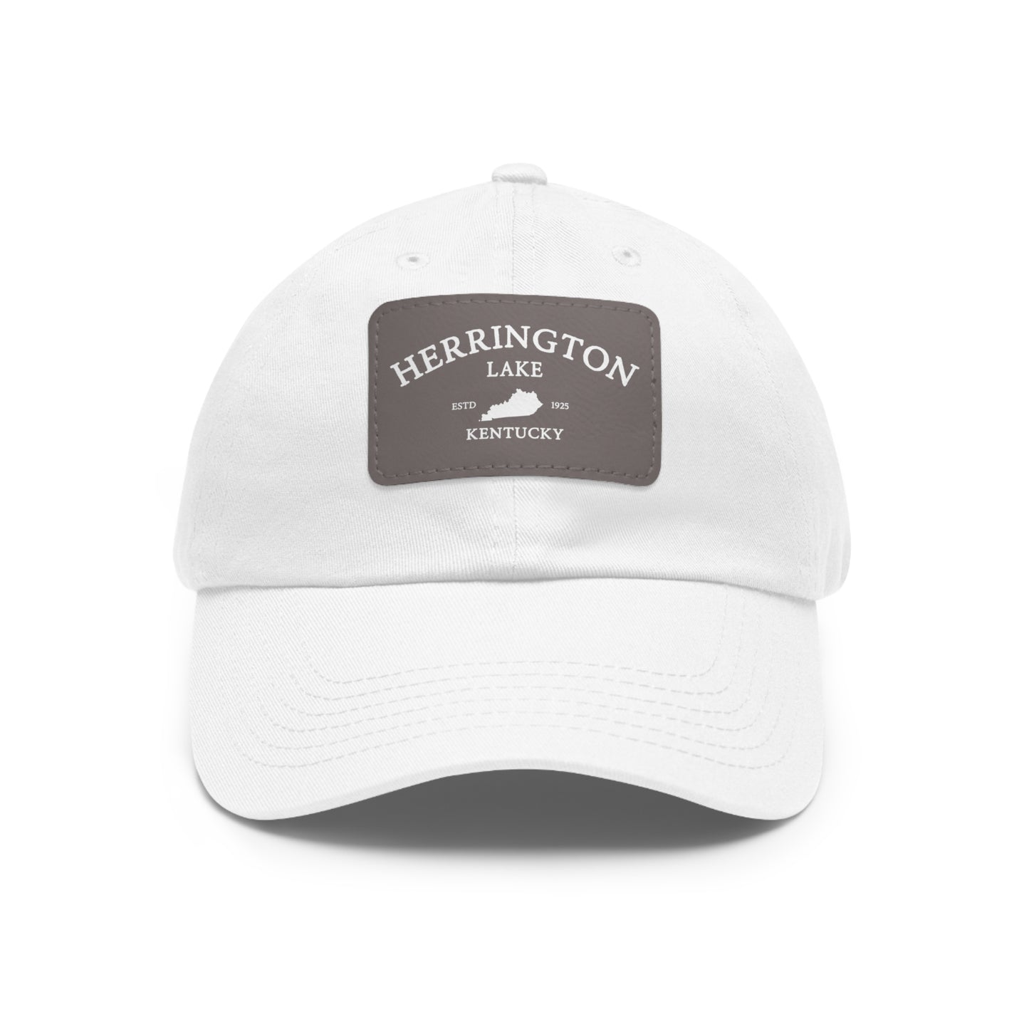 "Simply Herrington" Collection Dad Hat with Leather Patch