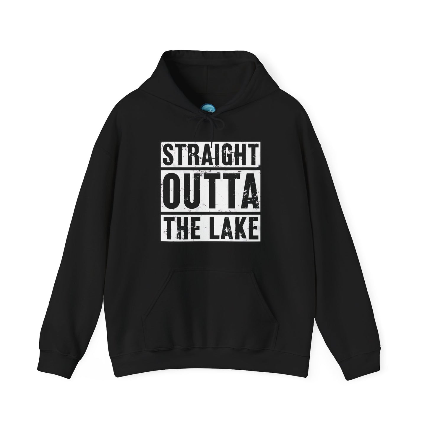 "Straight Outta The Lake" Iconica Collection Unisex Heavy Blend™ Hooded Sweatshirt