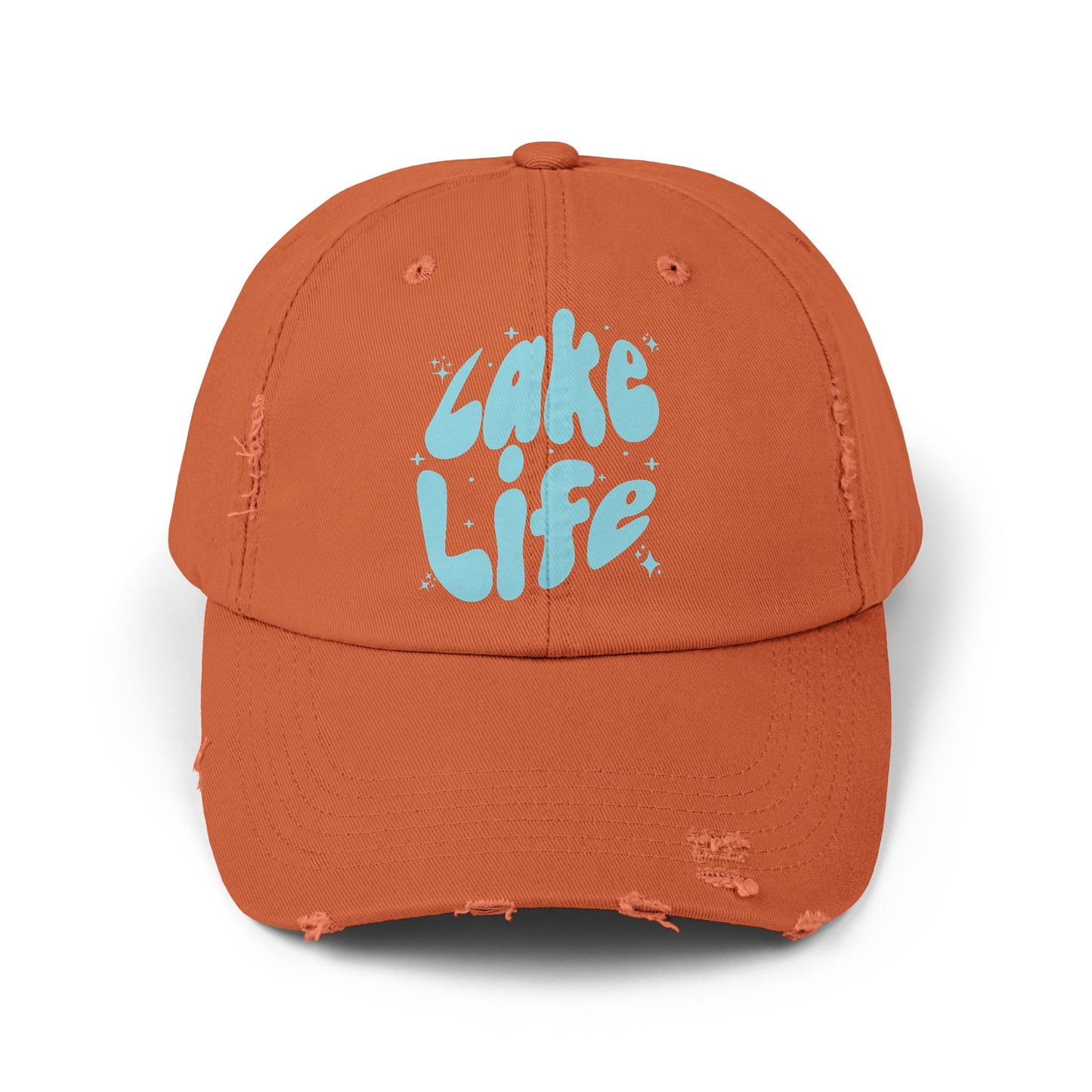 Herrington Lake Life Unisex Distressed Cap