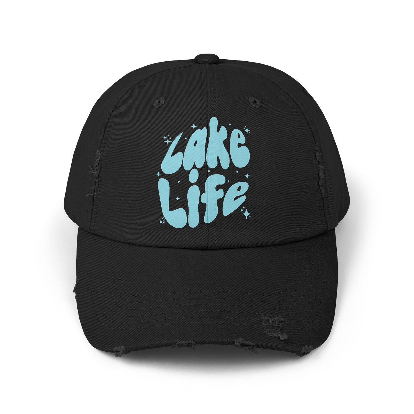 Herrington Lake Life Unisex Distressed Cap