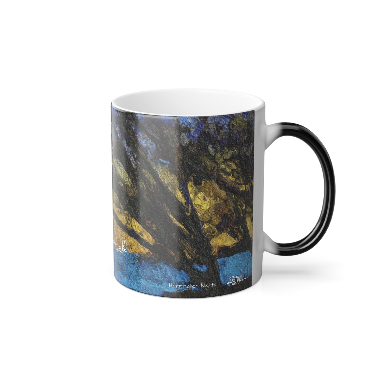 "Herrington Nights - 1" Color Morphing Mug, 11oz
