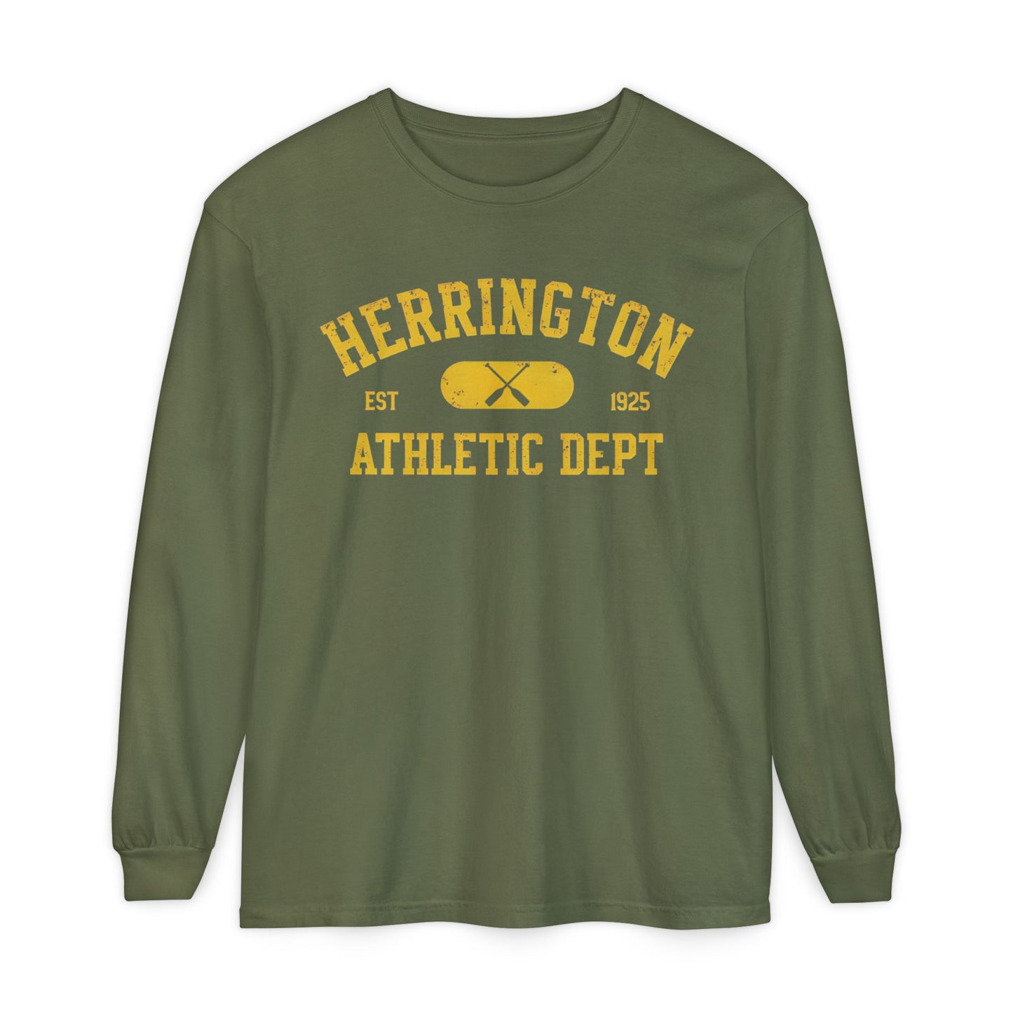 Herrington Athletic Department Collegiate Collection Garment-Dyed Premium Comfort Colors™ Long Sleeve T-Shirt