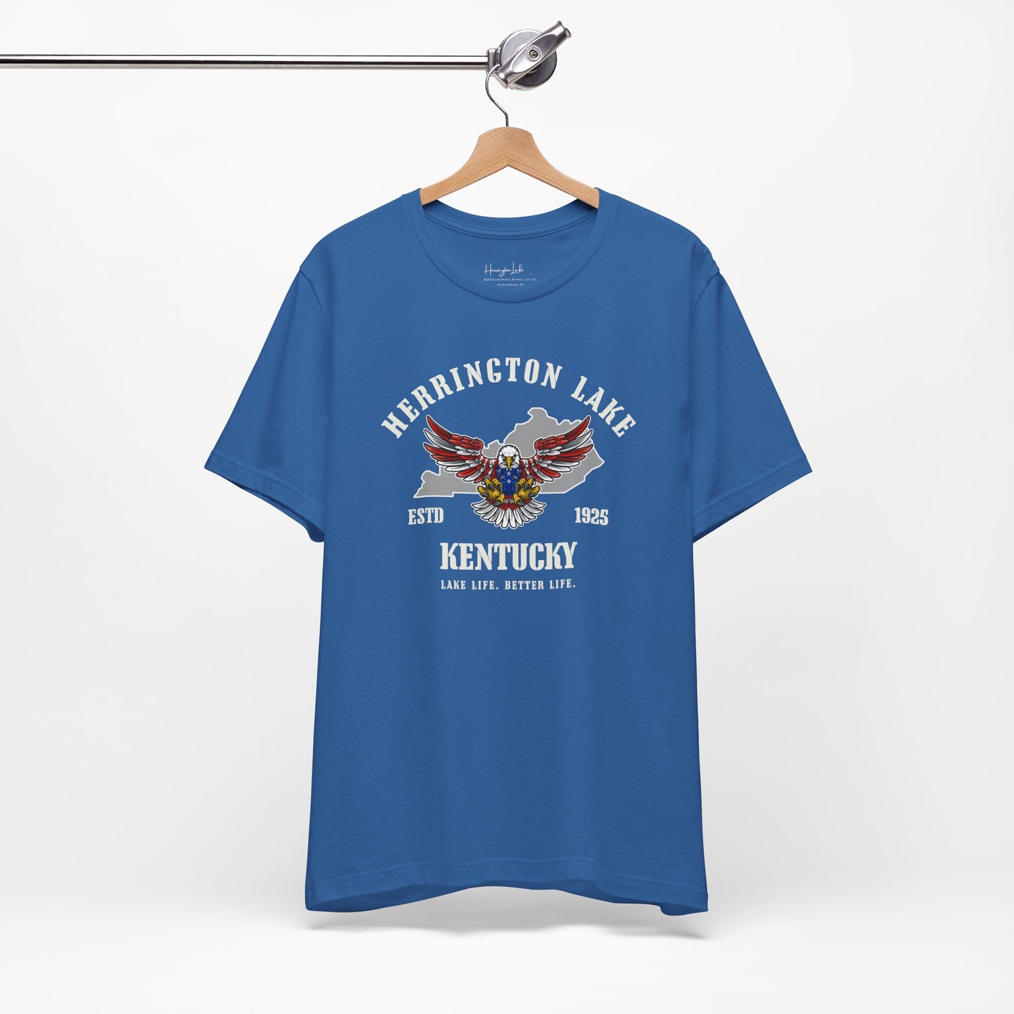 "Screaming Eagle" Herrington Lake Patriots Collection Jersey Knit Cotton Tee