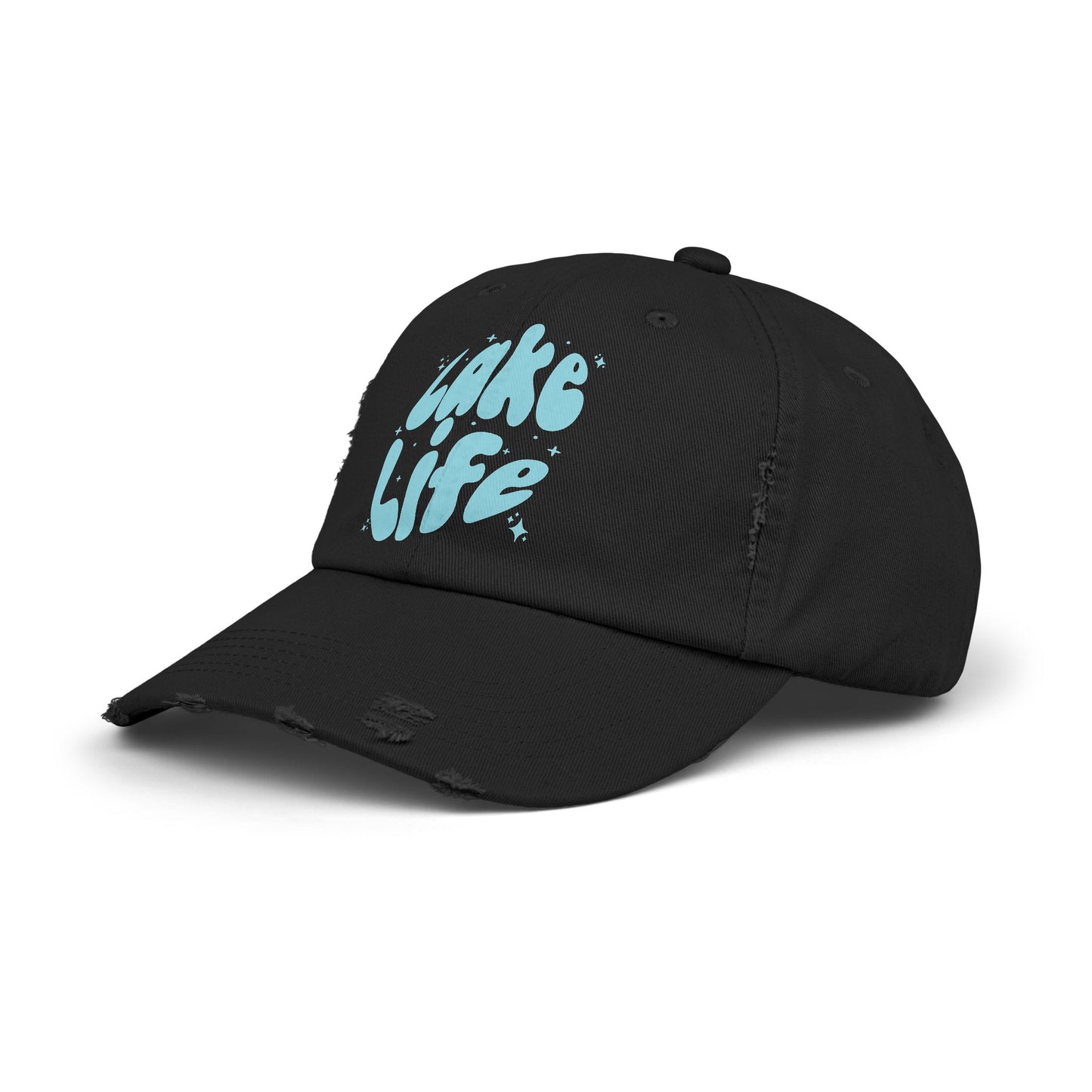 Herrington Lake Life Unisex Distressed Cap