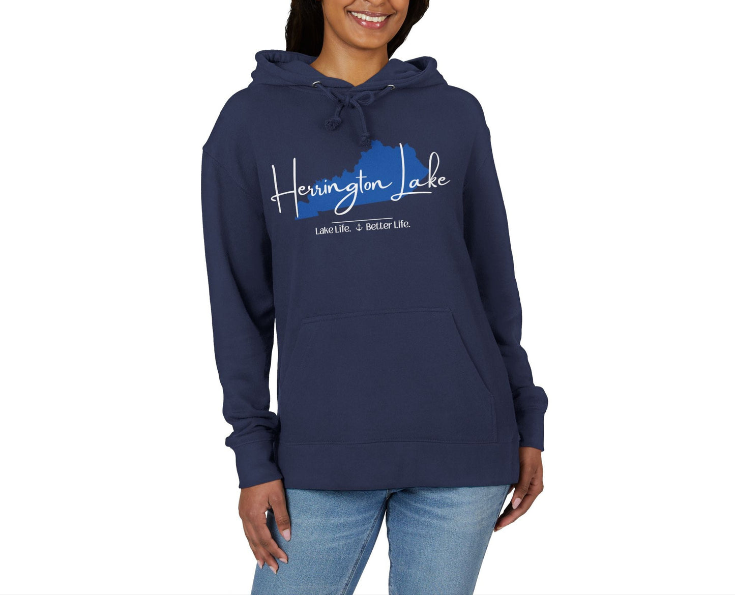Herrington Lake Signature Collection Unisex French Terry Hoodie