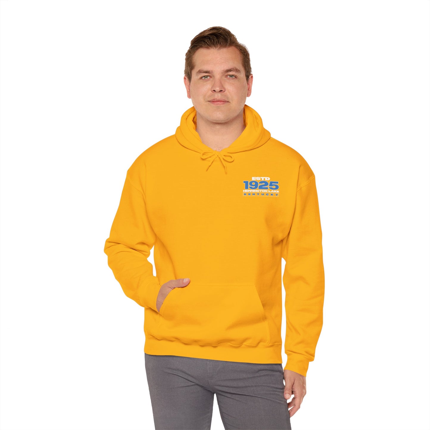 Herrington Lake ESTABLISHED 1925 Collection Double-Sided Unisex Heavy Blend™ Hooded Sweatshirt