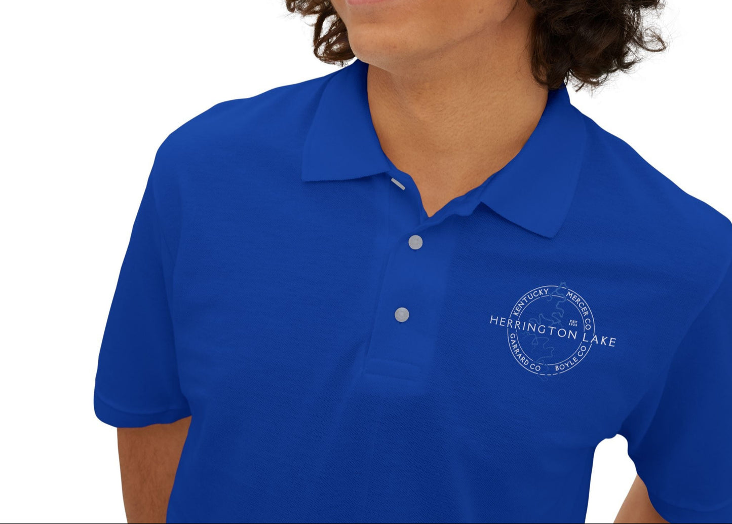 The "Classic" Herrington Lake and County Men's Piqué Polo