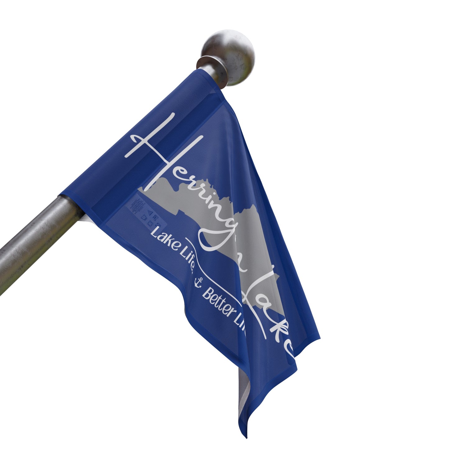 Herrington Lake Signature Collection Flag - Blue