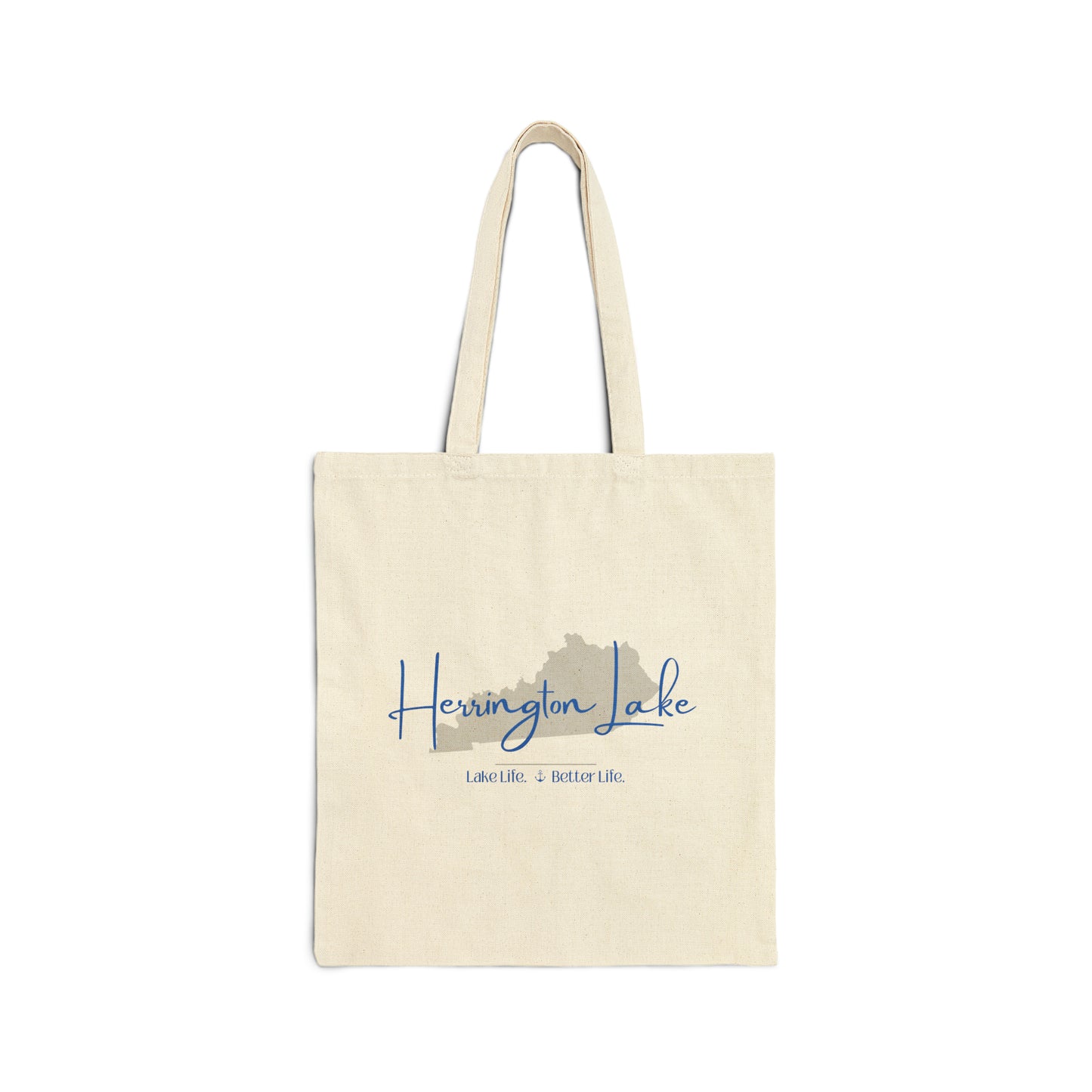 Herrington Lake Signature Collection Cotton Canvas Tote Bag