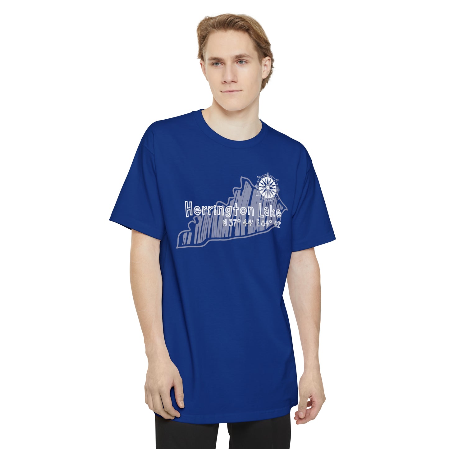 Herrington Lake Cabin Sketch Tall Hanes Beefy-T® T-Shirt