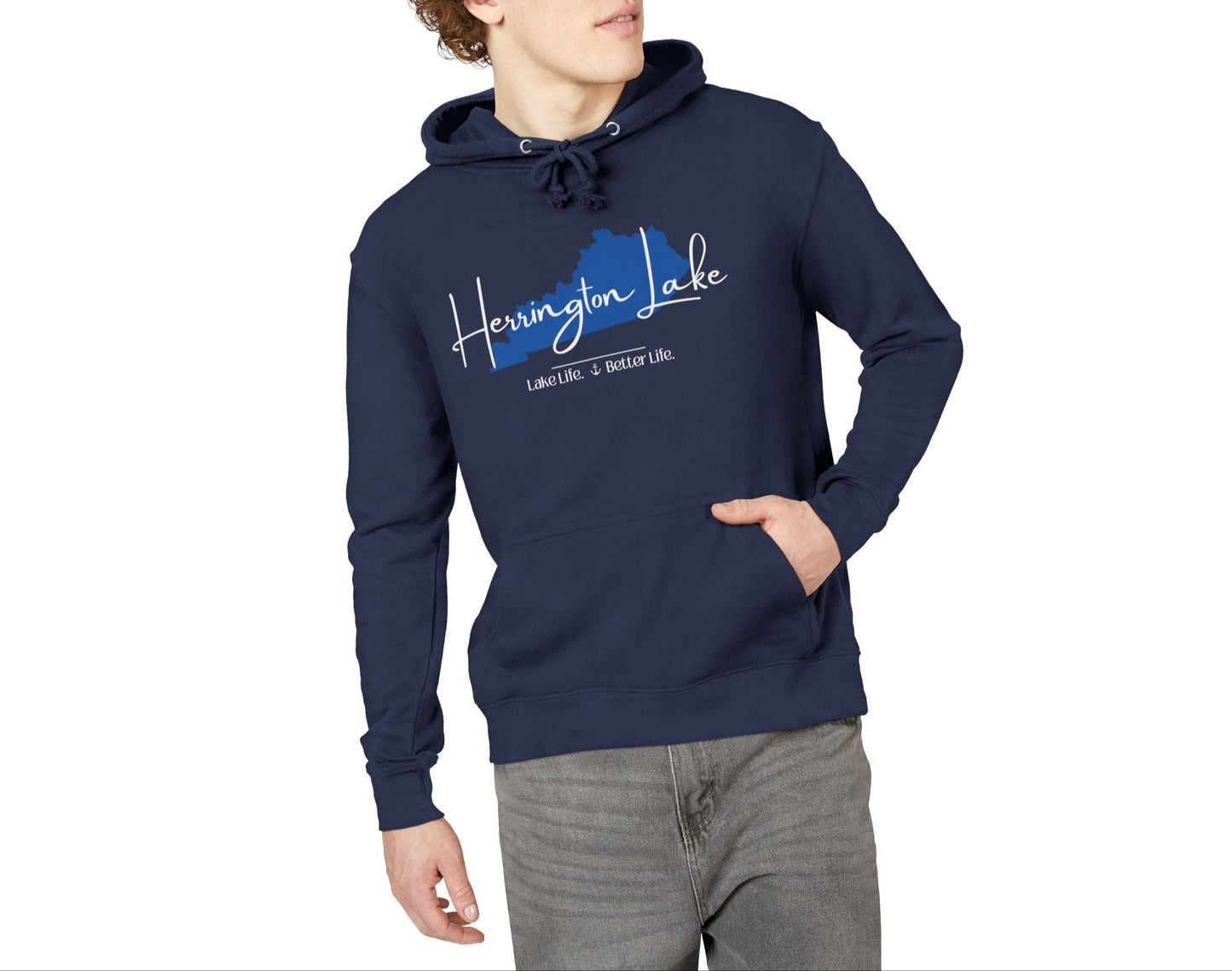 Herrington Lake Signature Collection Unisex French Terry Hoodie