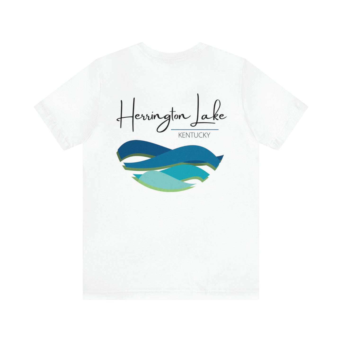 HerringtonLakeKY.com Logo Double-Sided Jersey Knit Tee