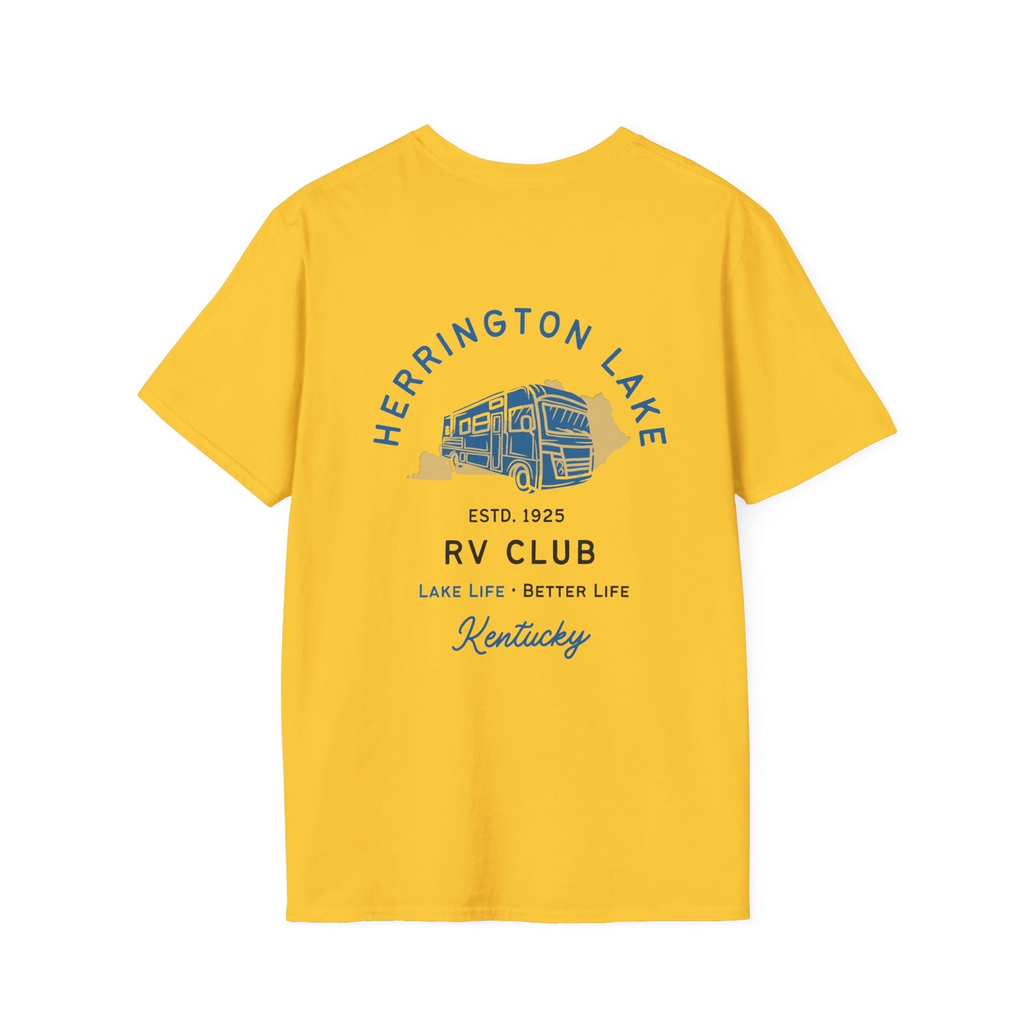 HLKY RV Club Soft Ringspun Cotton Double-Sided Tee