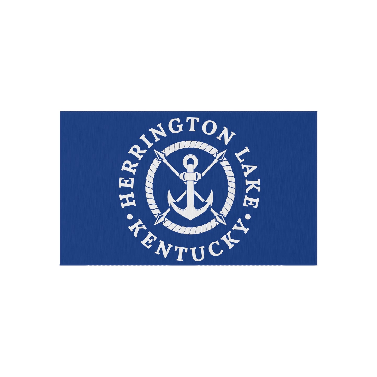 Herrington Lake Nautical Collection Outdoor Rug - Blue