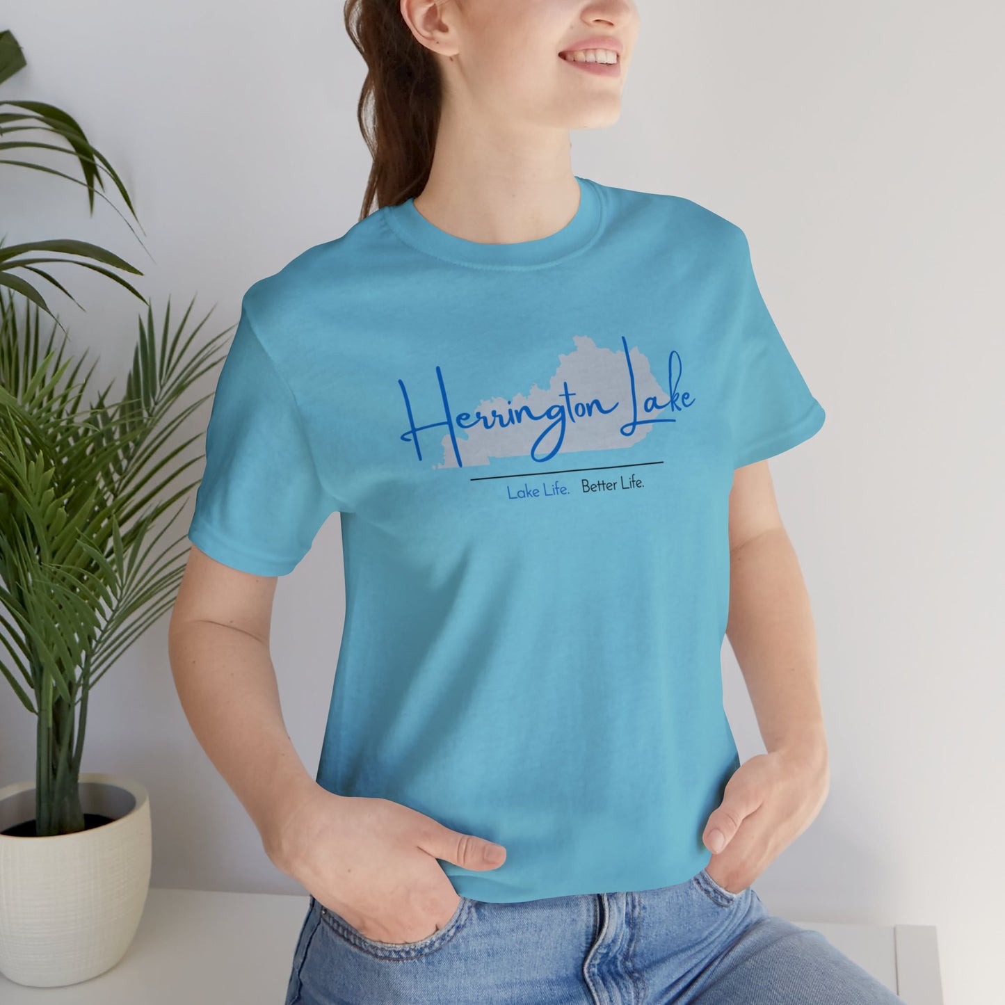 EXPRESS - Herrington Lake Signature Collection Jersey Knit Cotton Short Sleeve Tee
