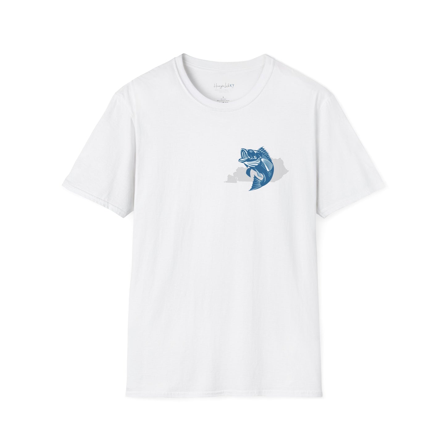 HLKY Bass Club Soft Ringspun Cotton Double-Sided Tee
