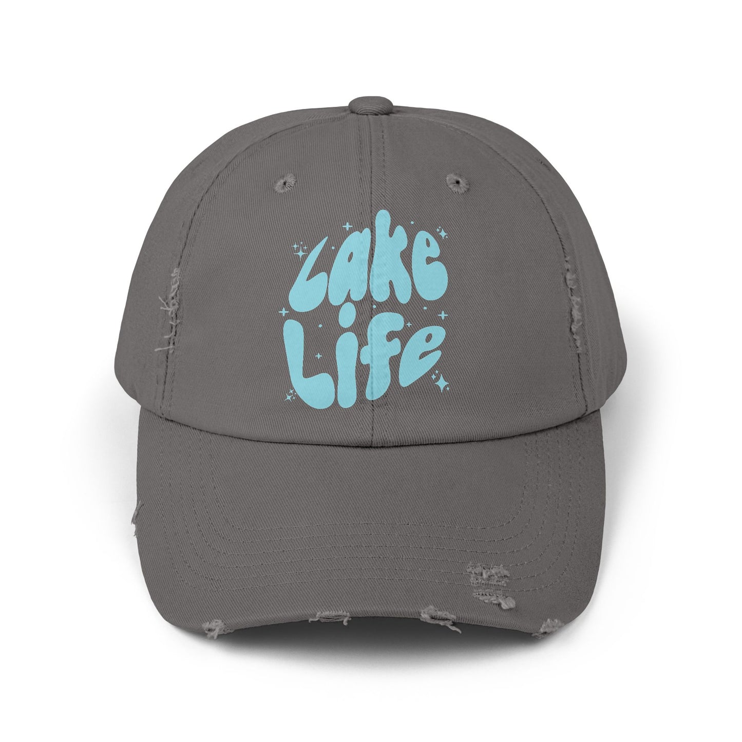 Herrington Lake Life Unisex Distressed Cap