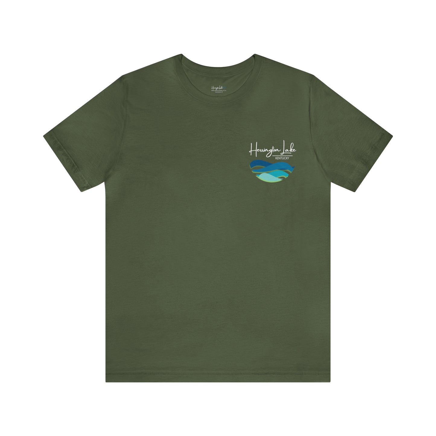 HerringtonLakeKY.com Logo Double-Sided Jersey Knit Tee