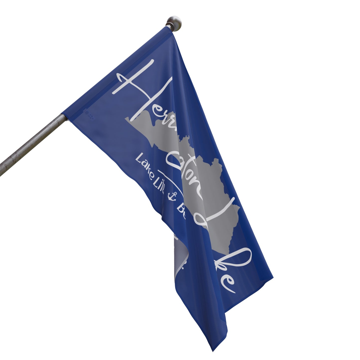 Herrington Lake Signature Collection Flag - Blue