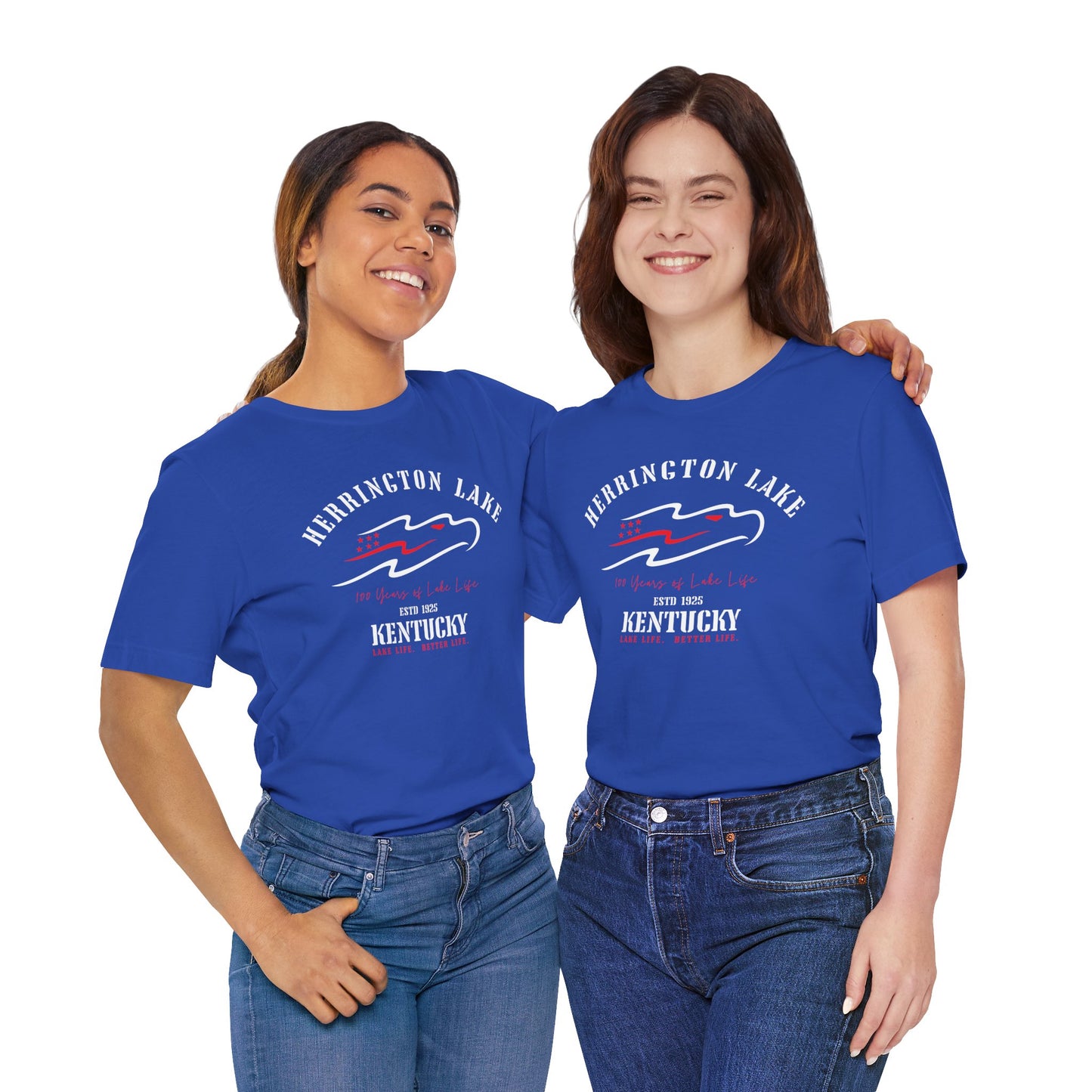 "Heritage Eagle" Herrington Lake Patriots Collection Jersey Knit Cotton Tee