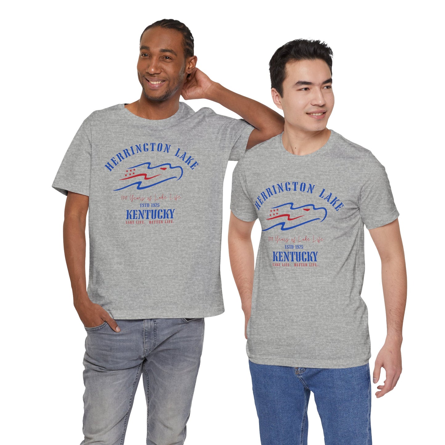 "Heritage Eagle" Herrington Lake Patriots Collection Jersey Knit Cotton Tee