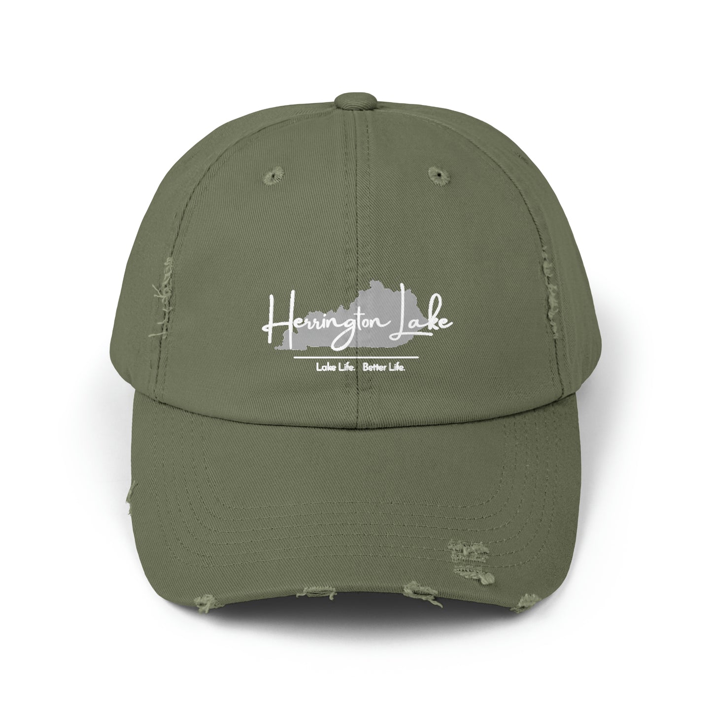 Herrington Lake Signature Collection Distressed Cap