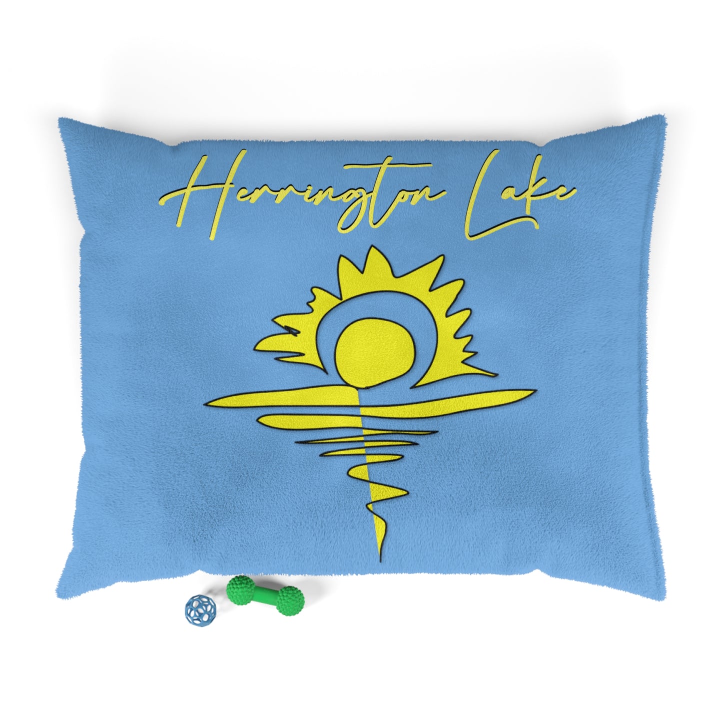 Herrington Lake Sunny Day Pet Bed, Light Blue