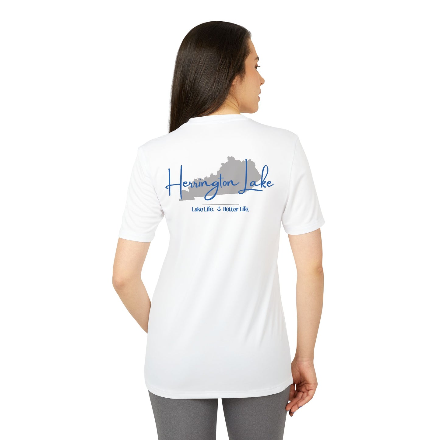 adidas® Herrington Signature Collection Unisex Sport T-shirt Double Side Print