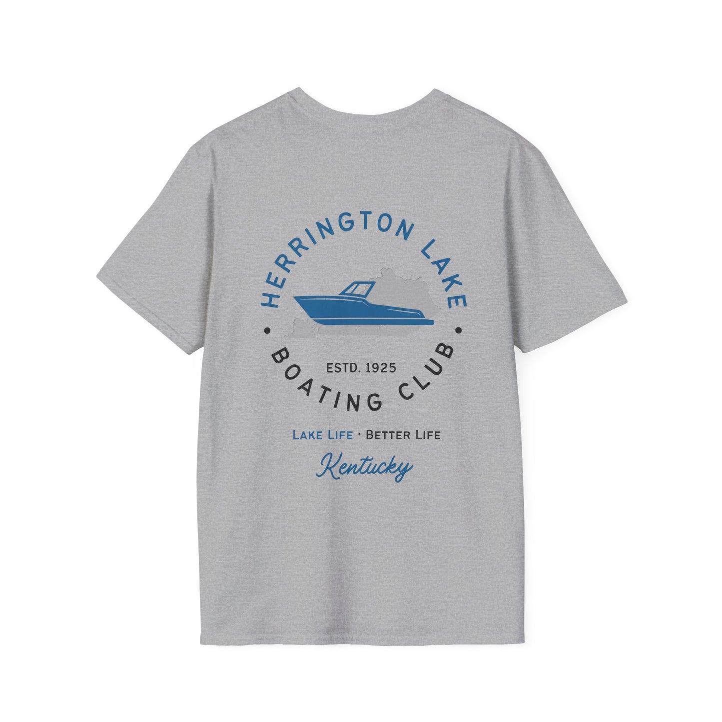 HLKY Boat Club Soft Ringspun Cotton Double-Sided Tee