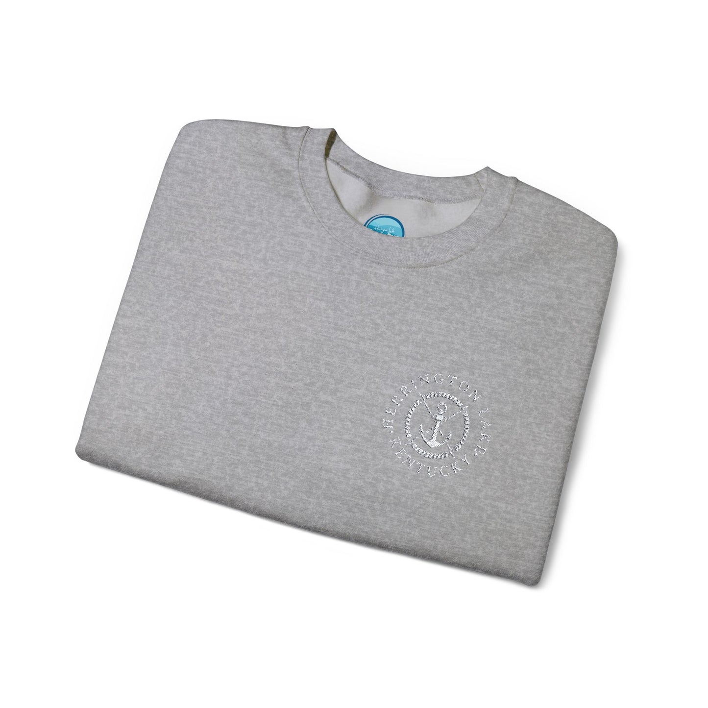 Embroidered Herrington Lake Nautical Collection Unisex Heavy Blend™ Crewneck Sweatshirt