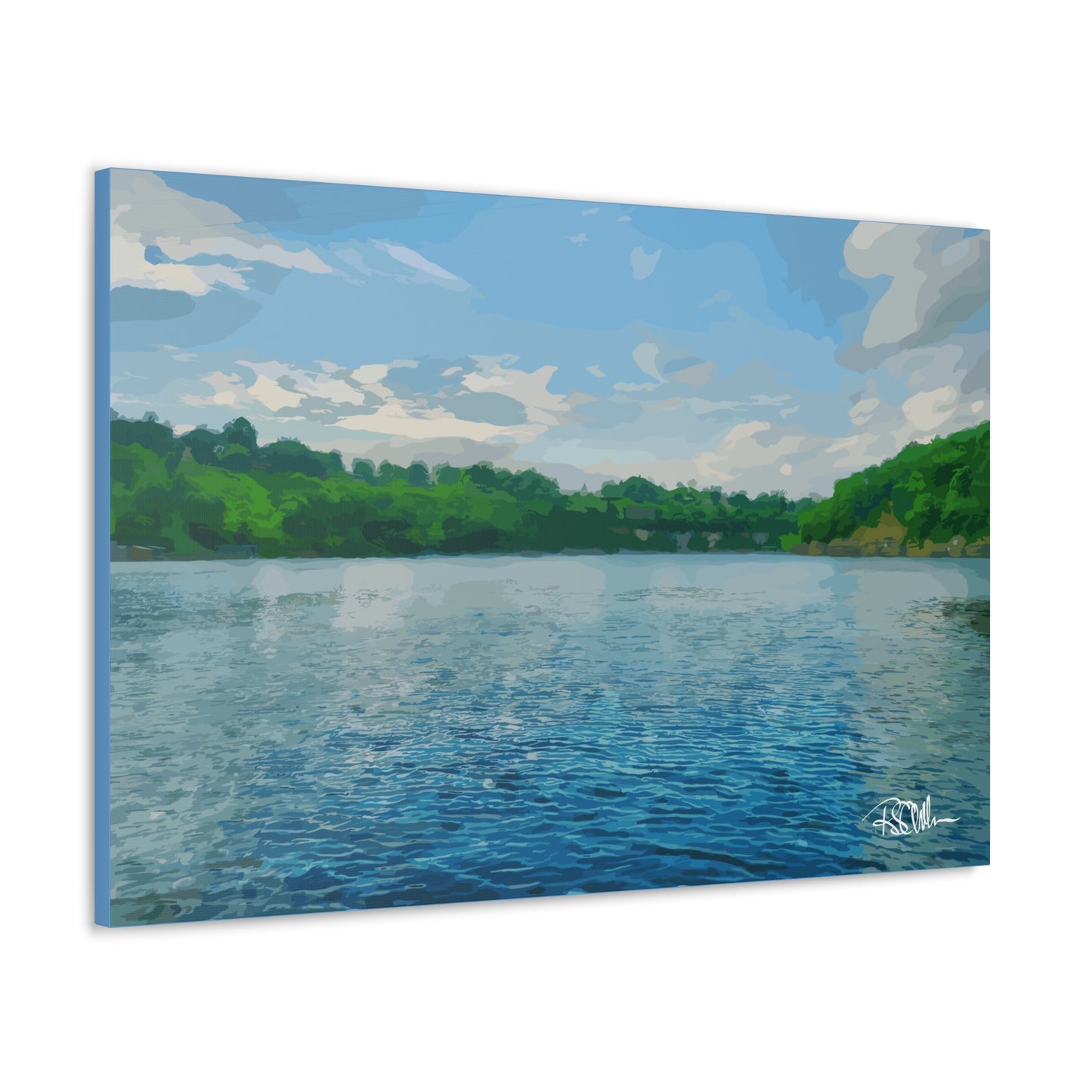 "Herrington LakeScape - 1" Canvas Gallery Wraps