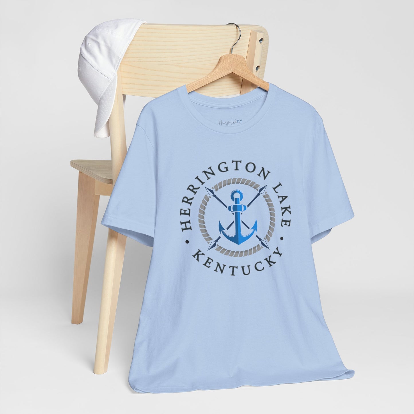 Herrington Lake Nautical Collection Anchor Jersey Knit Tee