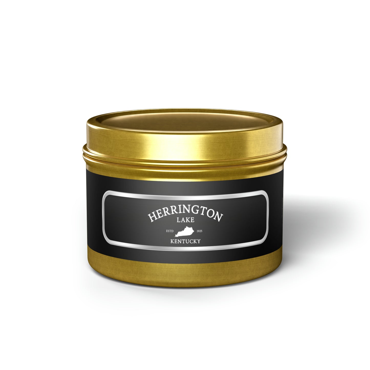 "Simply Herrington" Black Label Coconut Soy Wax Premium Tin Candles
