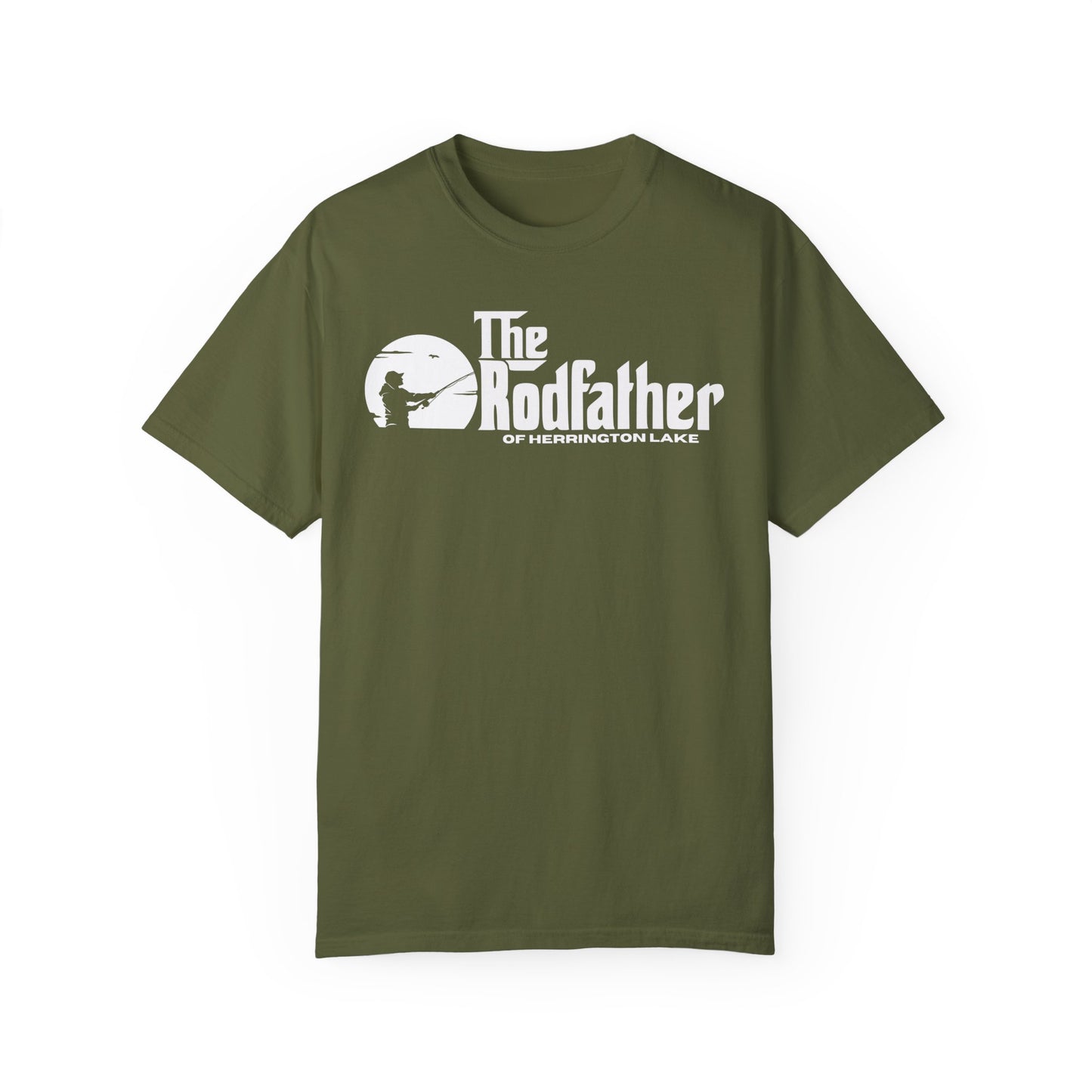 The Rodfather of Herrington Lake Premium Garment-Dyed Comfort Colors TShirt