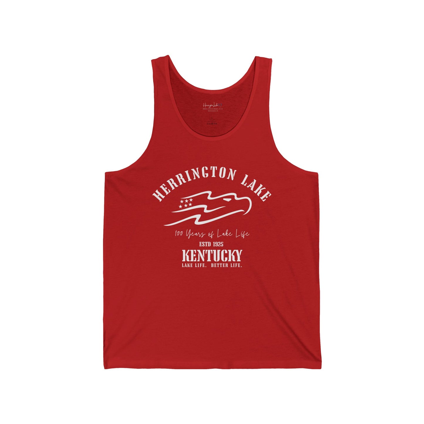 "Heritage Eagle" Herrington Lake Patriots Collection Jersey Knit Cotton Tank