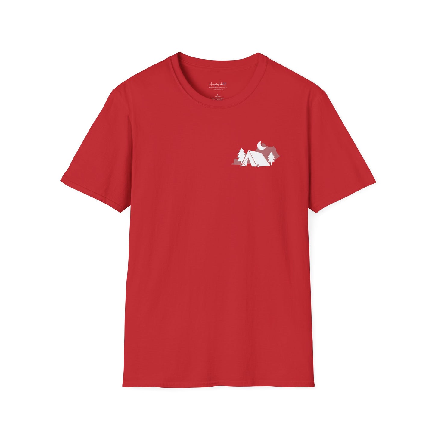 HLKY Camping Club Soft Ringspun Cotton Double-Sided Tee