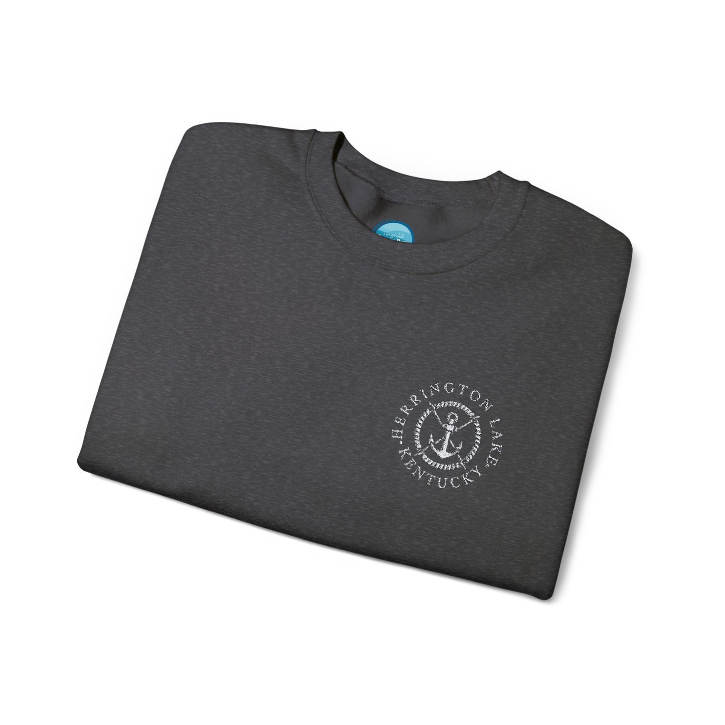 Embroidered Herrington Lake Nautical Collection Unisex Heavy Blend™ Crewneck Sweatshirt