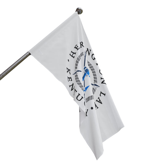 Herrington Lake Nautical Collection Flag - White