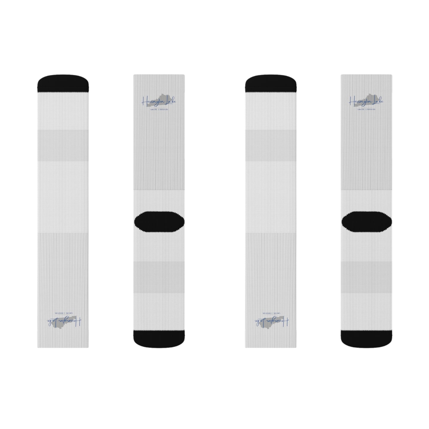 Herrington Lake Signature Collection Socks - White