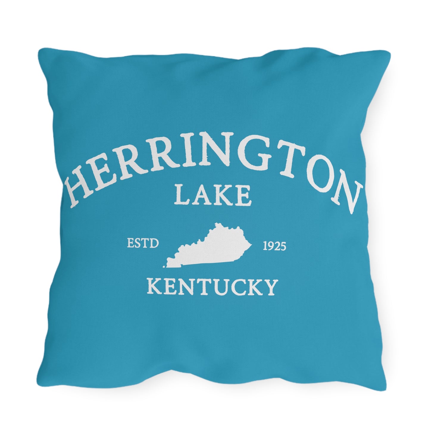 "Simply Herrington" Outdoor Pillows (Turquoise)