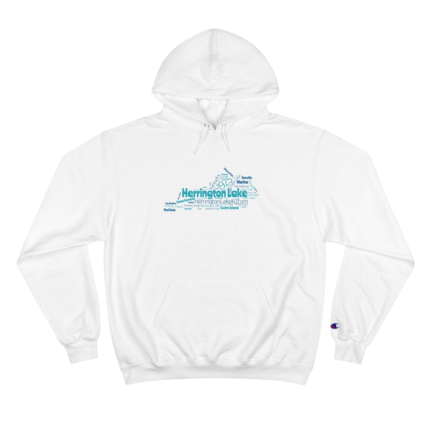 Champion™ Herrington Lake Kentucky WordCloud Hoodie