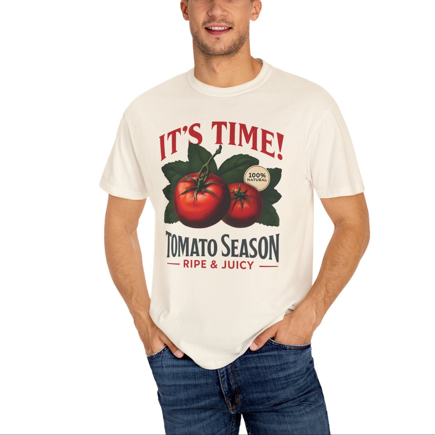"It's Tomato Season" Premium Garment-Dyed Comfort Colors TShirt