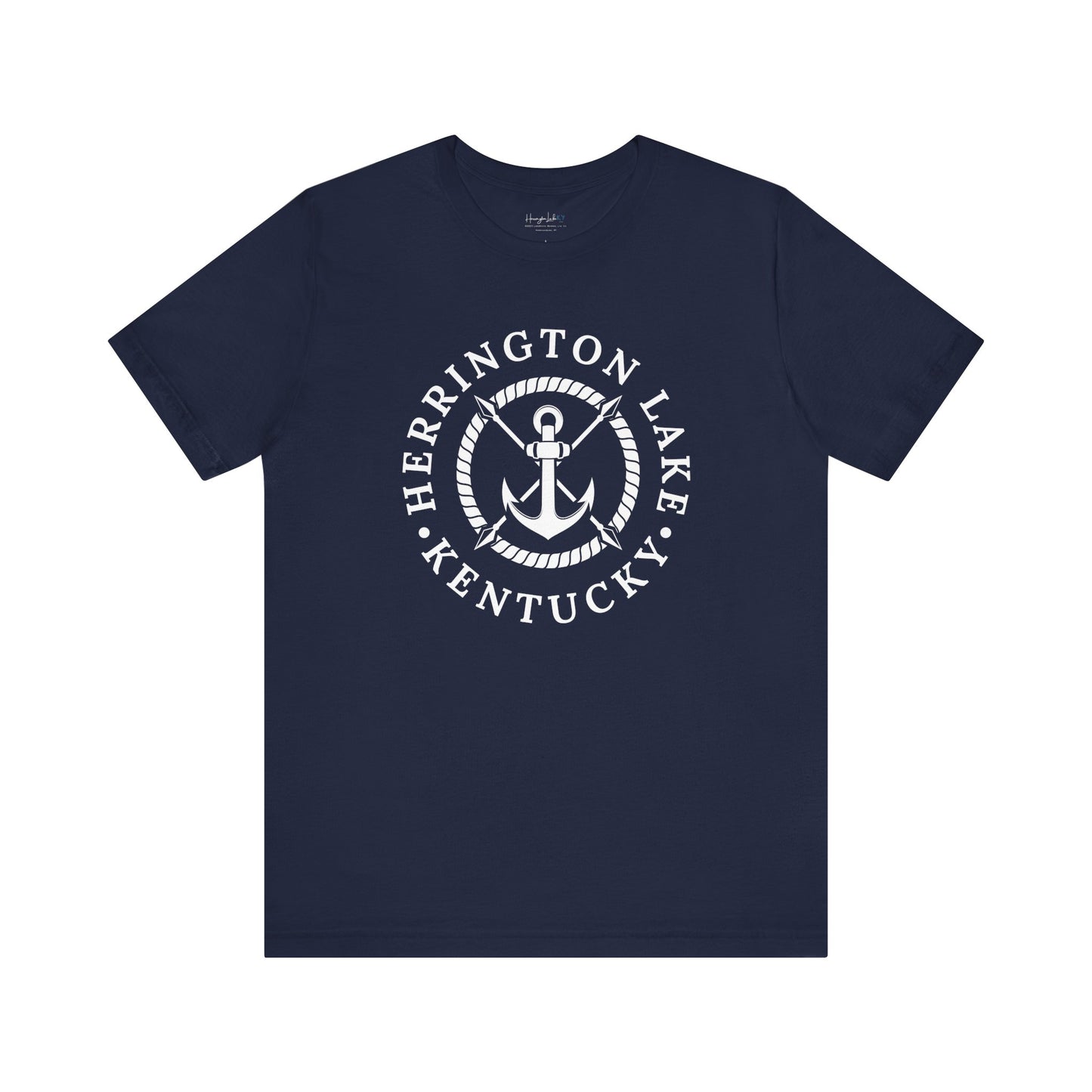 Herrington Lake Nautical Collection Anchor Jersey Knit Tee