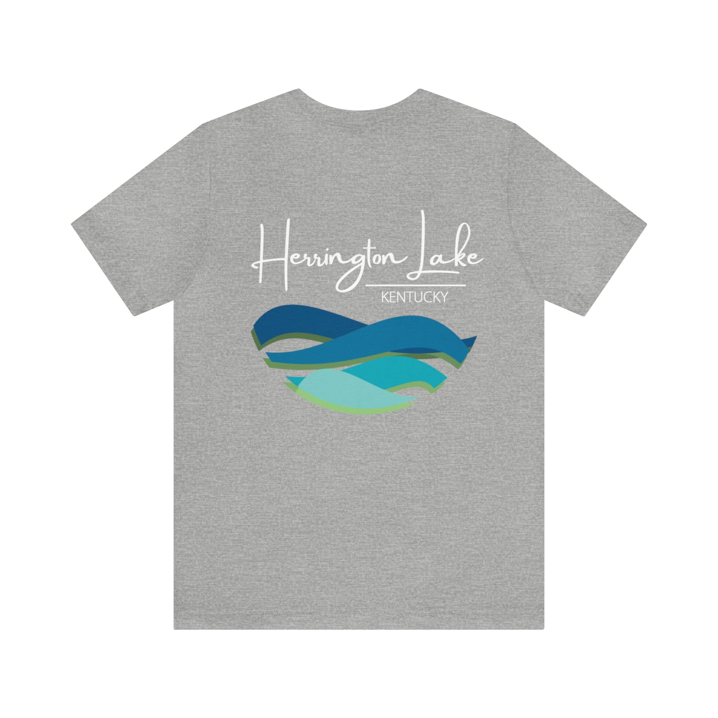 HerringtonLakeKY.com Logo Double-Sided Jersey Knit Tee