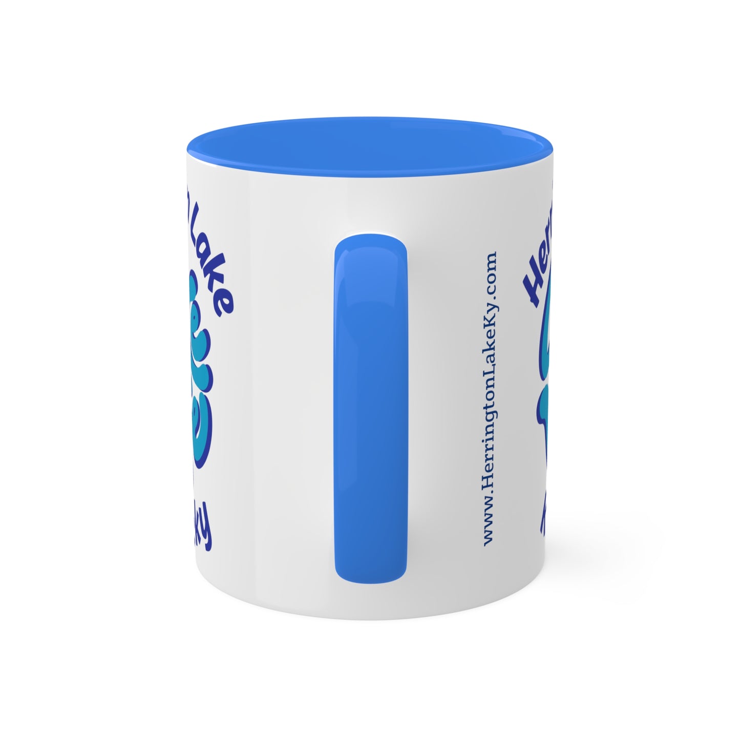 Herrington "Lake Life" Colorful Accent Mugs, 11oz